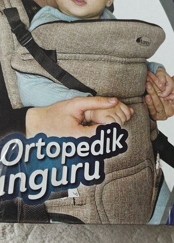 Nenny Baby Ortopedik Gri Kanguru - Görsel 4