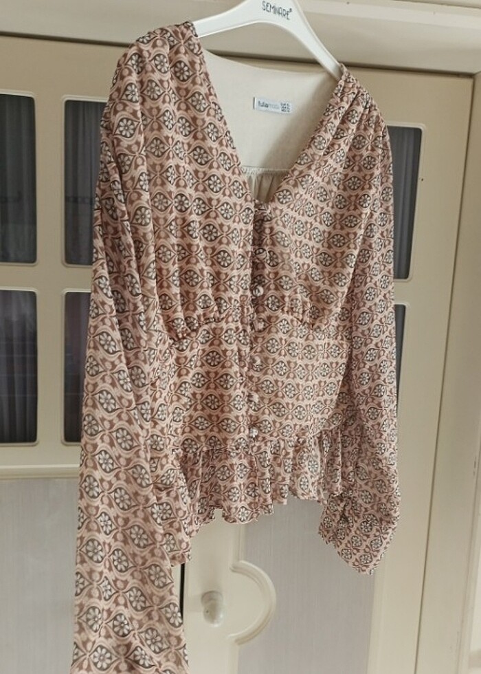 Şifon gömlek  - Görsel 2