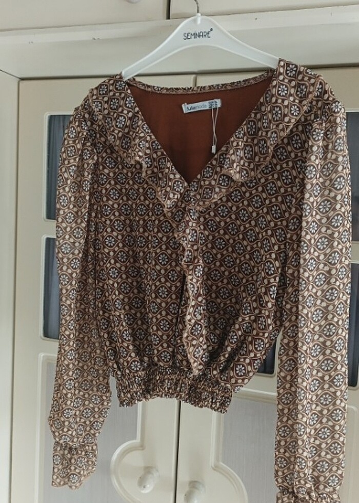 Şifon gömlek  - Görsel 2