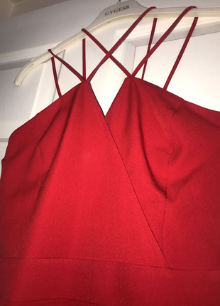 Diğer Kırmızı midi boy elbise
