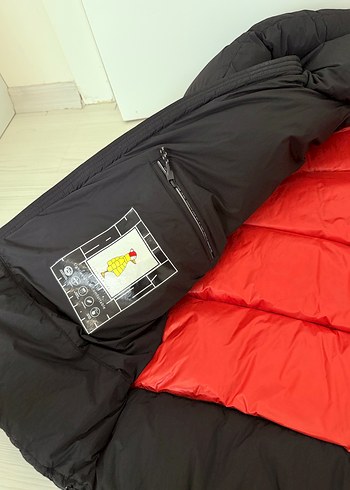 l/xl Beden siyah Renk Siyah Regular Fit Kapitone Mont