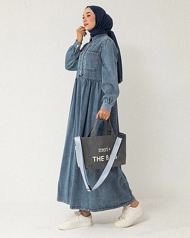Diğer denim elbise