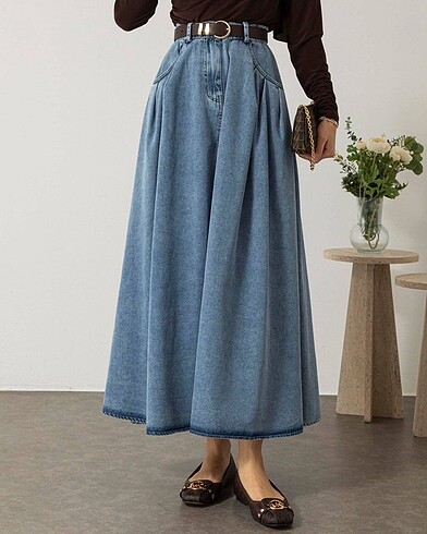 denim etek