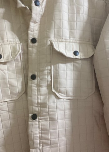 Düğmeli Bej Keten erkek  Ceket - Görsel 2