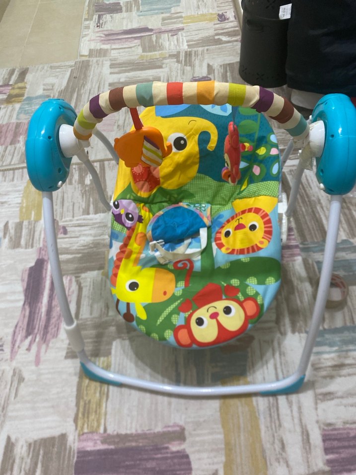 Renkli Bebek Oyun salıncak - Görsel 2