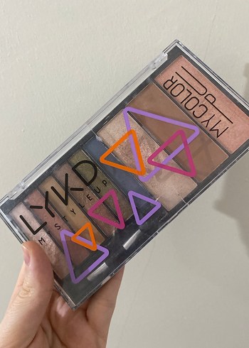 Çok Renkli Göz Farı Paleti - Görsel 4