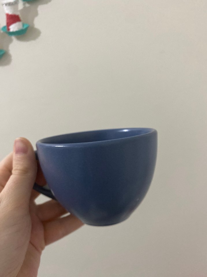 Mavi Seramik İki Kupa - Görsel 5