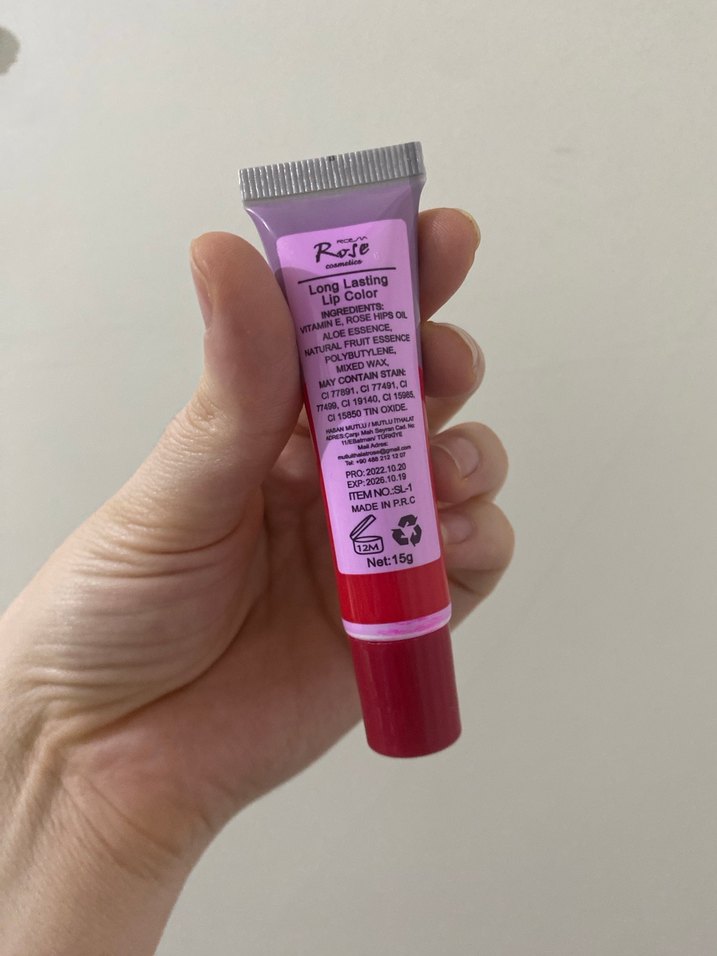 Uzun Süre Kalıcı Kırmızı Ruj OVELY - Görsel 5