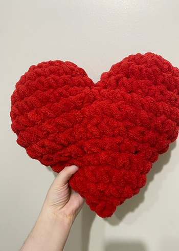 Nakışlı Kalp Şekilli Yastıklar - Görsel 6