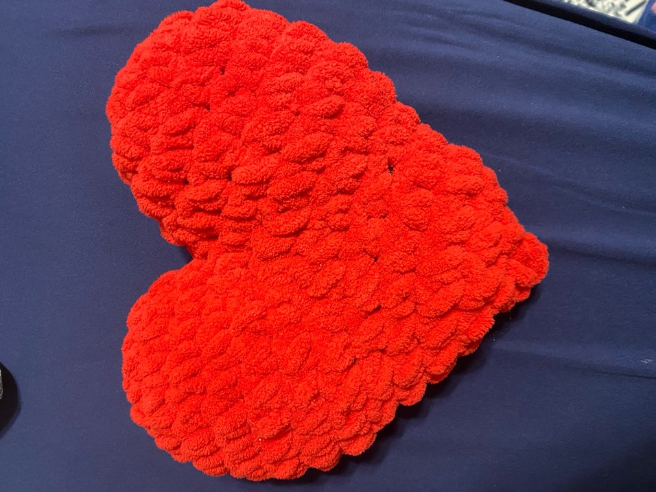 Nakışlı Kalp Şekilli Yastıklar - Görsel 5