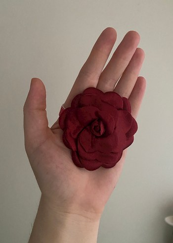 Bordo Gül Detaylı Mum ve Mumluk Seti - Görsel 8