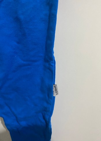 Mavi Puma Bebek Kısa Kollu Tulum - Görsel 6