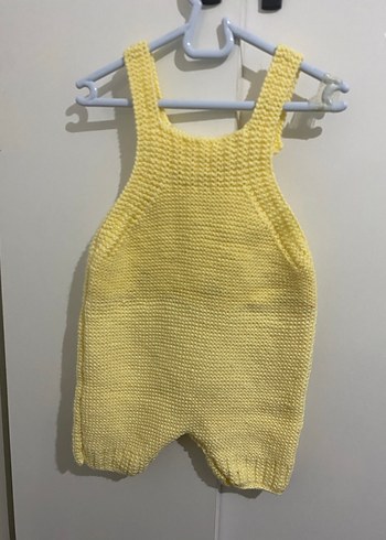 Sarı Nakışlı Bebek Önlüğü - Görsel 5