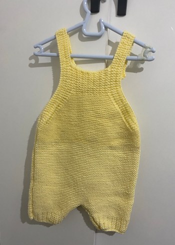 Sarı Nakışlı Bebek Önlüğü - Görsel 6