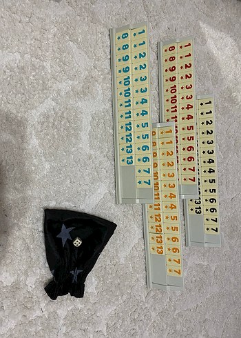 Renkli Sayı Tahtalı Oyun Seti