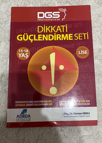 Dikkati Güçlendirme Seti 15-18 Yaş Lise