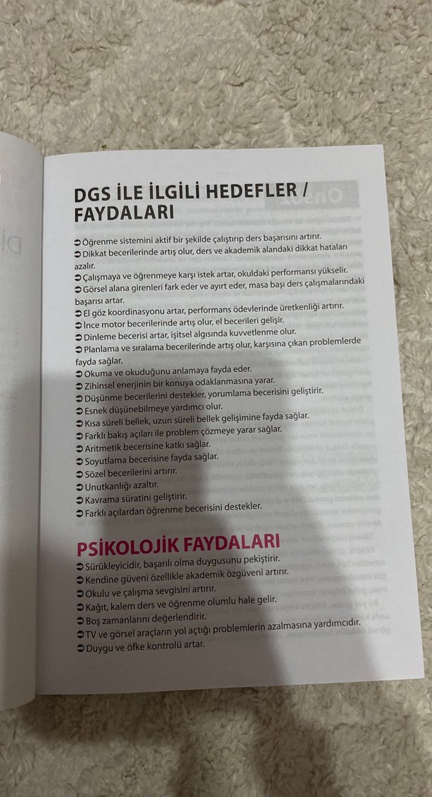 Dikkati Güçlendirme Seti 15-18 Yaş Lise - Görsel 2