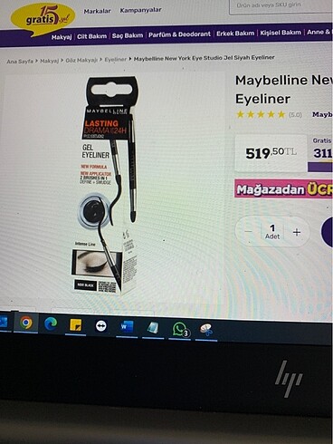 Maybelline Maybelline jel eyeliner
