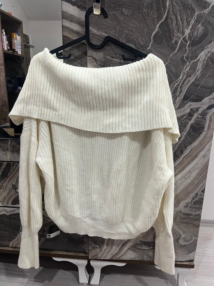 Milla beyaz hırka - Görsel 3