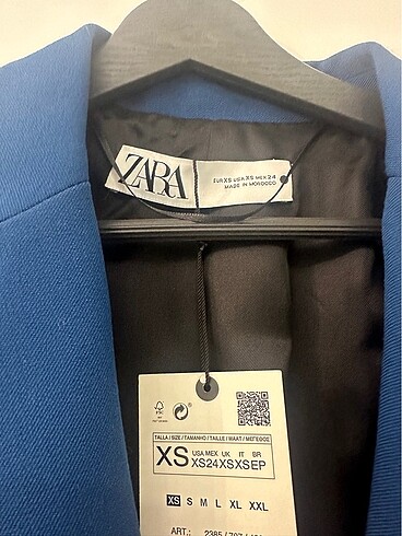 Zara #zara etiketli blazer çeker