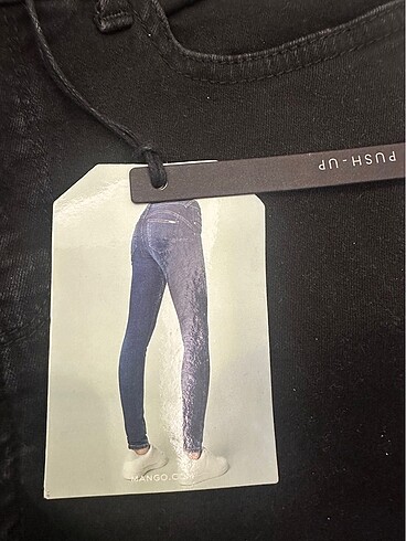 36 Beden siyah Renk #mango push up jean