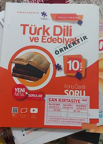 10. Sınıf Türk Dili Ve Edebiyatı HiperZeka soru bankası