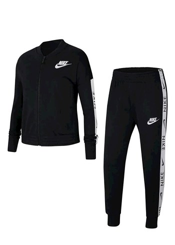 Nike Siyah Erkek Çocuk Eşofman Takımı