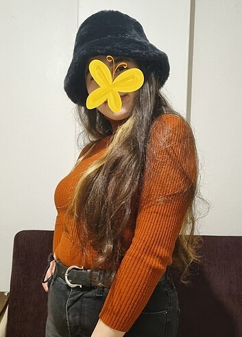 LC Waikiki LCW ACCESSORIES Kürklü Kadın Bucket Şapka