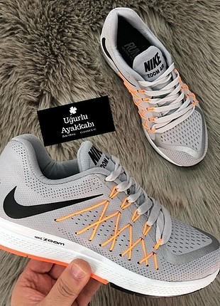 Nike zoom gri oranj