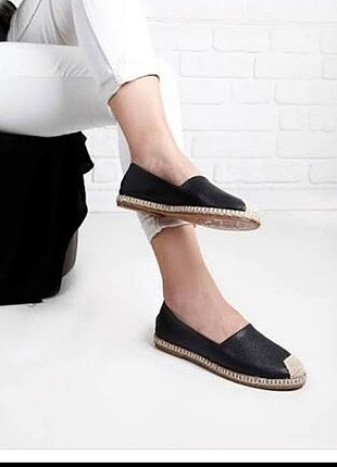 Espadril siyah 