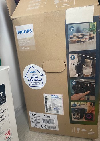 Philips Philips Kahve Makinesi, Gri, 20 Fincan Kapasiteli