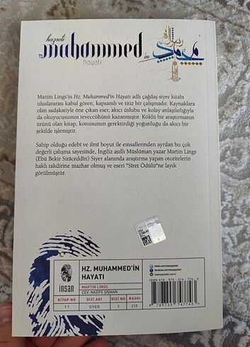  Beden Hz. Peygamberimizin Hayatı kitap 