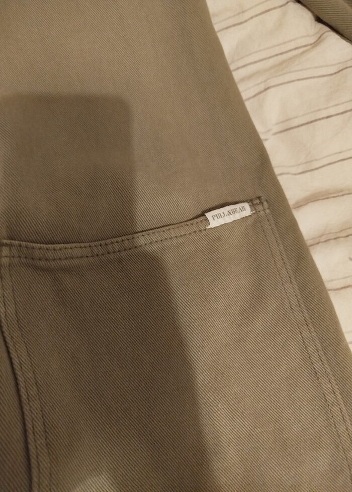 Pull and bear gabardin ceket - Görsel 2