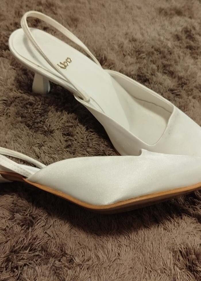 Saten bantlı terlik - Görsel 2