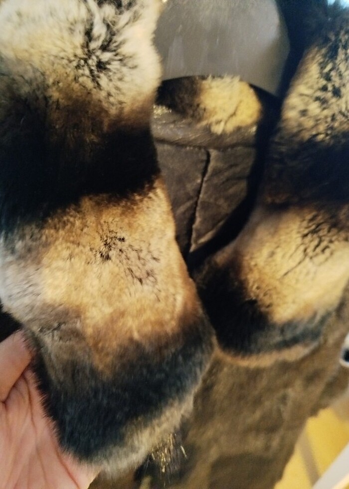 Özel yapım kürk yelek - Görsel 2