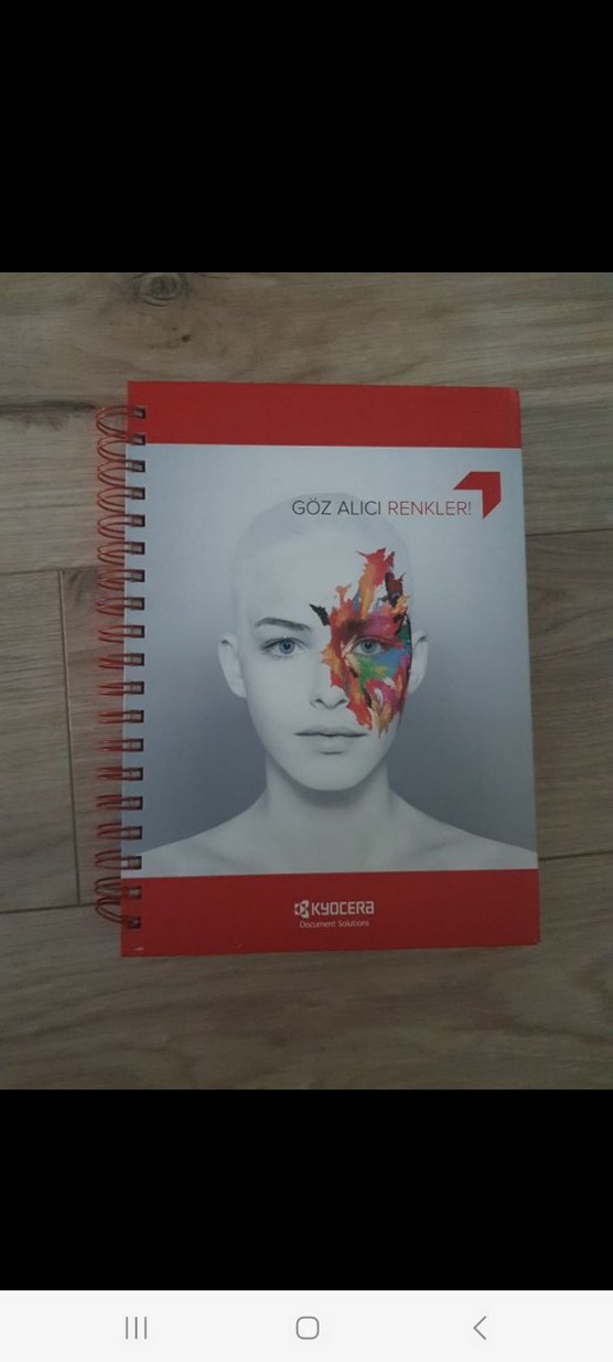 Sert Kapaklı, Çok Sayfalı, Kareli Defter - Görsel 3