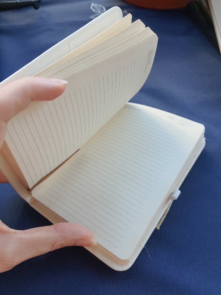 Çizgili Sert Kapaklı Not Defteri - Görsel 2