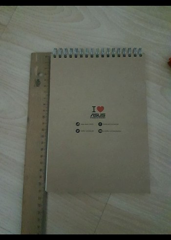Çizgili Sert Kapaklı Defter - Görsel 3