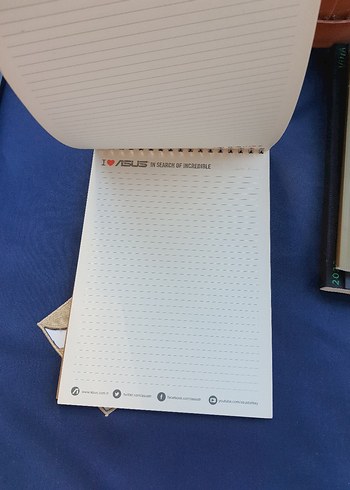 Çizgili Sert Kapaklı Defter - Görsel 2