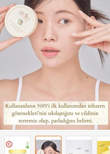 Gello Gözenek Sıkılaştırıcı Yumurta Akı Maskesi - Görsel 2