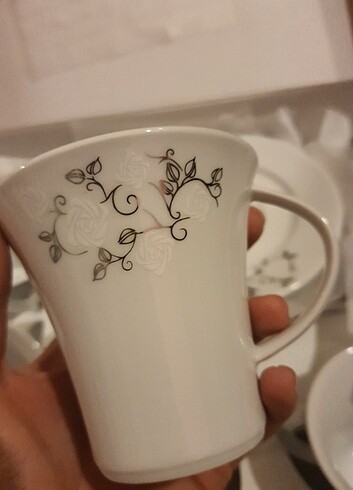 Güral Porselen Güral 6 Kişilik Nescafe Fincan Takımı