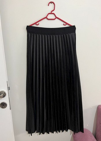Diğer Siyah Pilili Uzun Gotik Etek