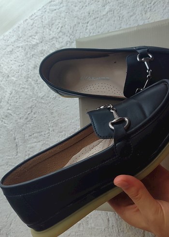 Diğer Tokalı Siyah Klasik Loafer