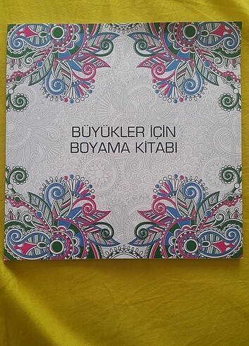 Büyükler ve küçükler için boyama kitabı