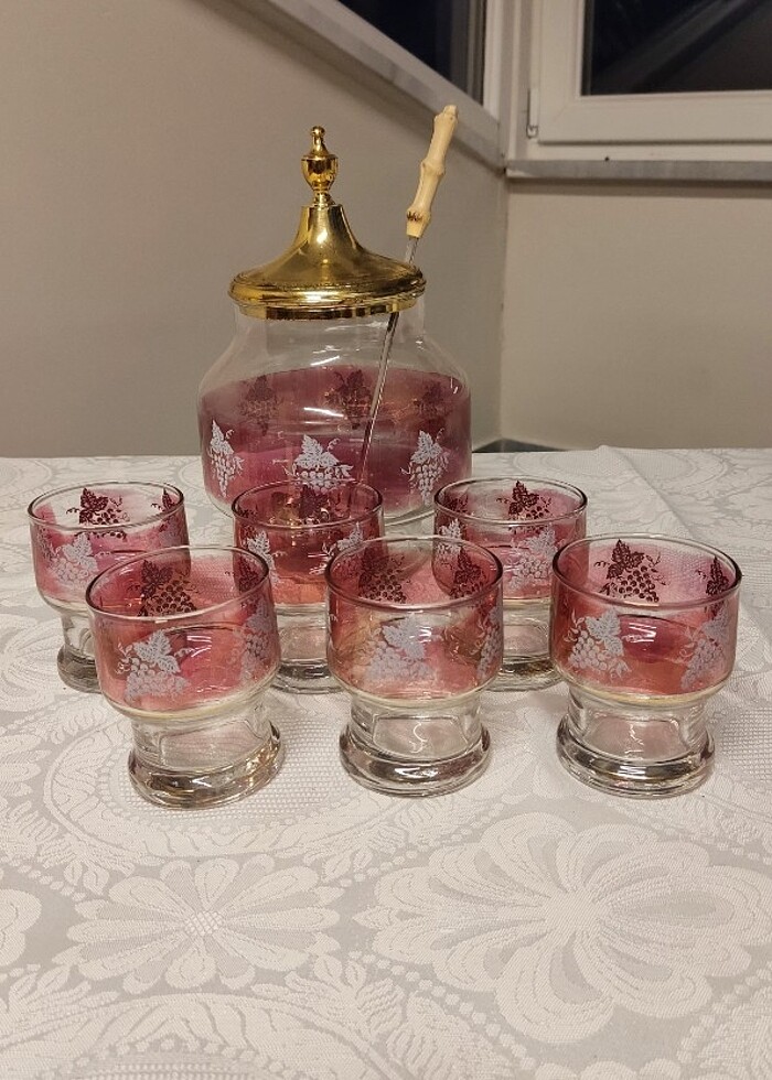 ANTİKA ŞERBET TAKIMI - Görsel 2