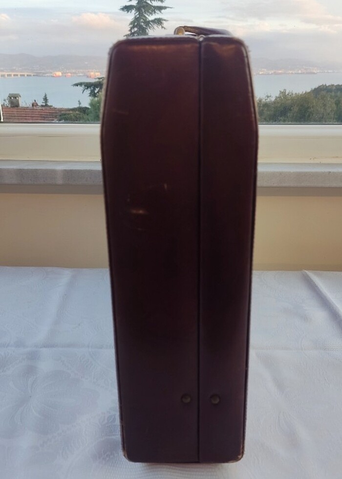 DERİ JAMES BOND ÇANTA - Görsel 2