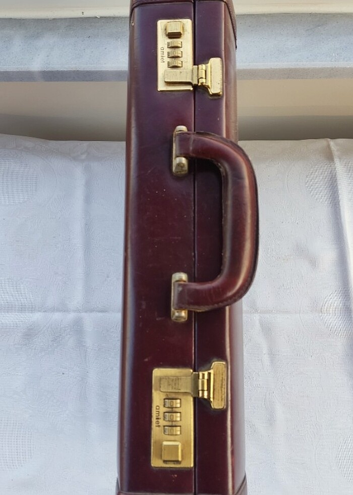 DERİ JAMES BOND ÇANTA - Görsel 5