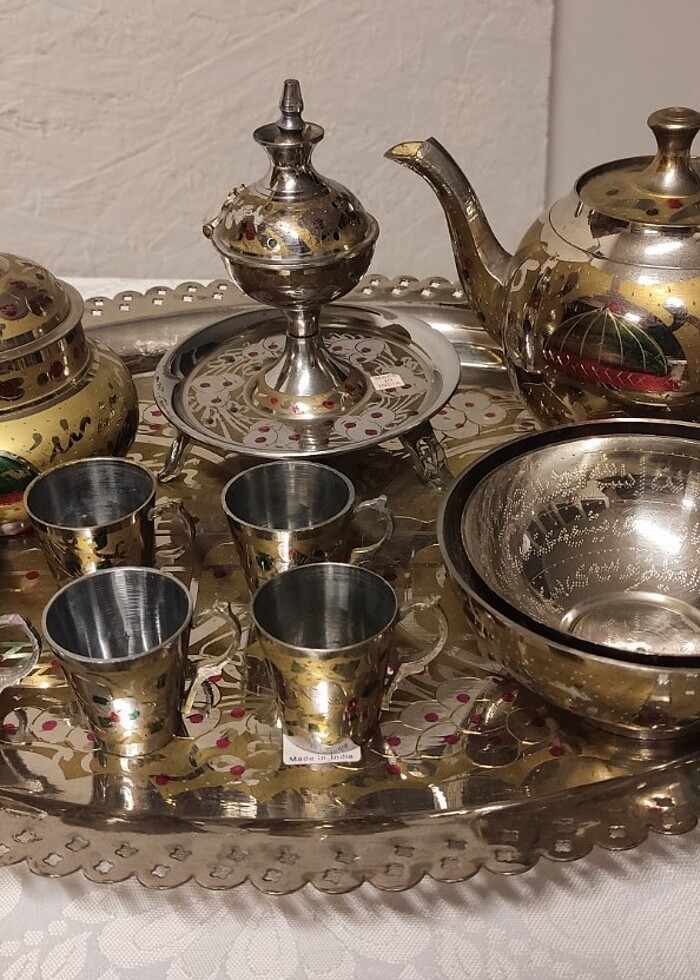 50 YILLIK PİRİNÇ ZEMZEM TAKIMI - Görsel 2