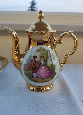 ANTİKA BAVYERA ÇAY KAHVE TAKIMI - Görsel 5