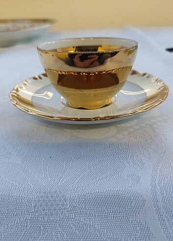 ANTİKA BAVYERA ÇAY KAHVE TAKIMI - Görsel 12